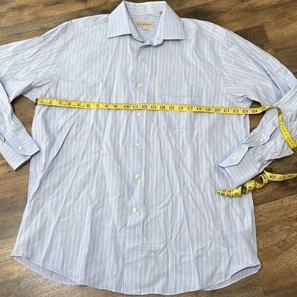 Tommy Bahama long sleeve button down shirt. Size 16 32-33 - Picture 3 of 5